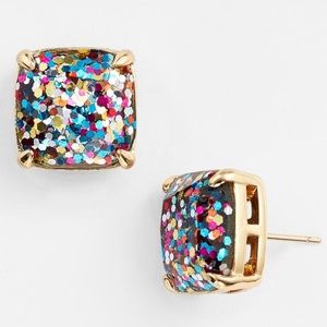Kate Spade small square stud earrings